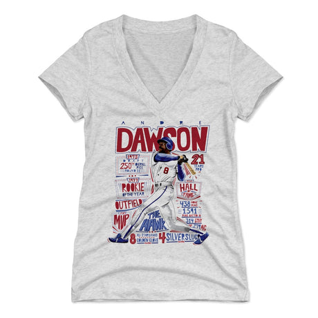 Andre Dawson Women's V-Neck T-Shirt | 500 LEVEL