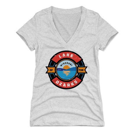 Lake Of The Ozarks Women's V-Neck T-Shirt | 500 LEVEL