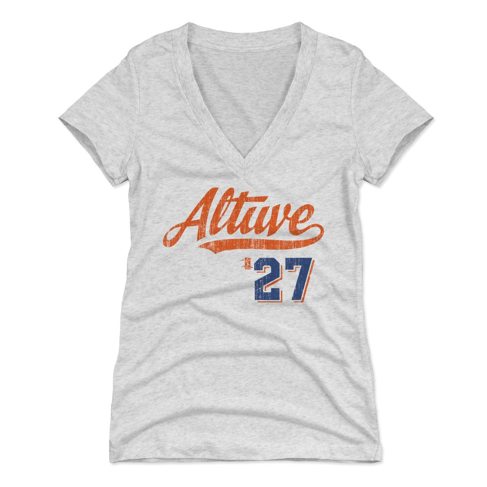 Jose Altuve Women's V-Neck T-Shirt | 500 LEVEL