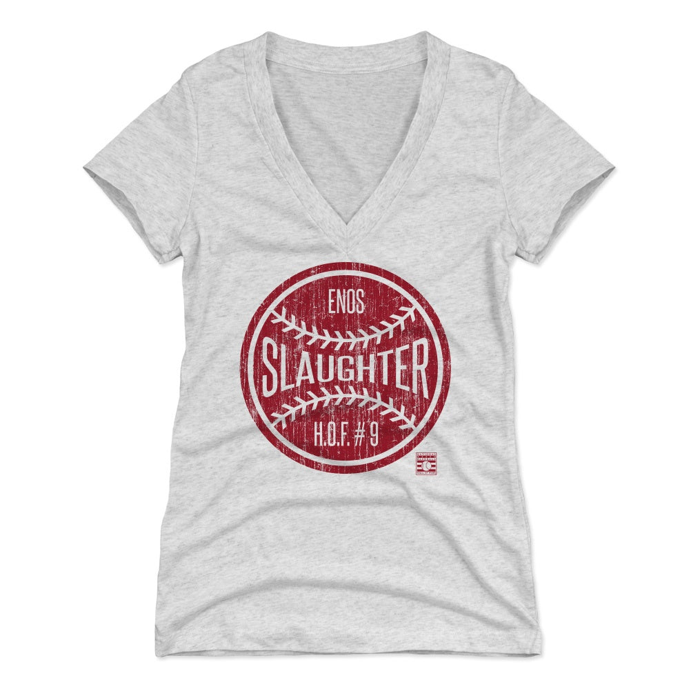 Enos Slaughter Women's V-Neck T-Shirt | 500 LEVEL
