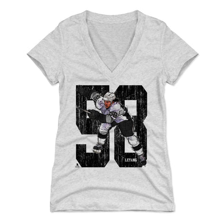 Kris Letang Women's V-Neck T-Shirt | 500 LEVEL