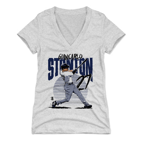 Giancarlo Stanton Women's V-Neck T-Shirt | 500 LEVEL