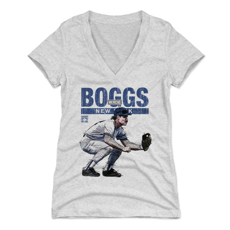 Wade Boggs Women's V-Neck T-Shirt | 500 LEVEL