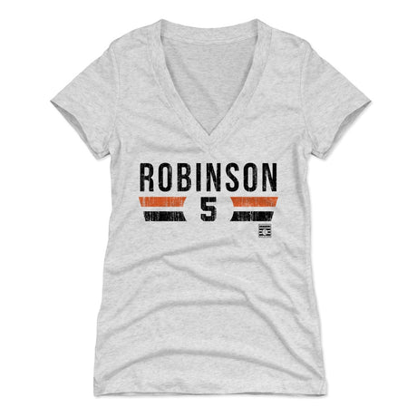 Brooks Robinson Women's V-Neck T-Shirt | 500 LEVEL