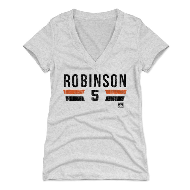 Brooks Robinson Women's V-Neck T-Shirt | 500 LEVEL