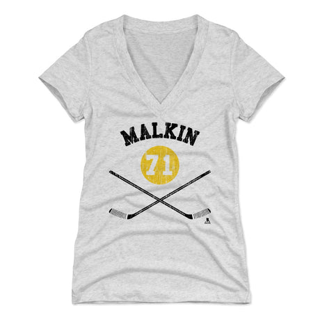 Evgeni Malkin Women's V-Neck T-Shirt | 500 LEVEL