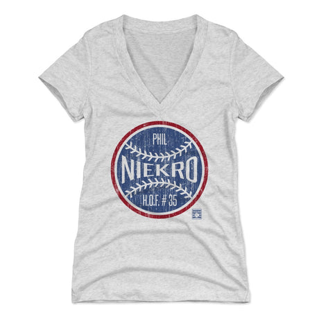 Phil Niekro Women's V-Neck T-Shirt | 500 LEVEL