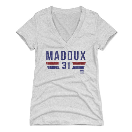 Greg Maddux Women's V-Neck T-Shirt | 500 LEVEL
