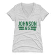 Lane Johnson Women's V-Neck T-Shirt | 500 LEVEL