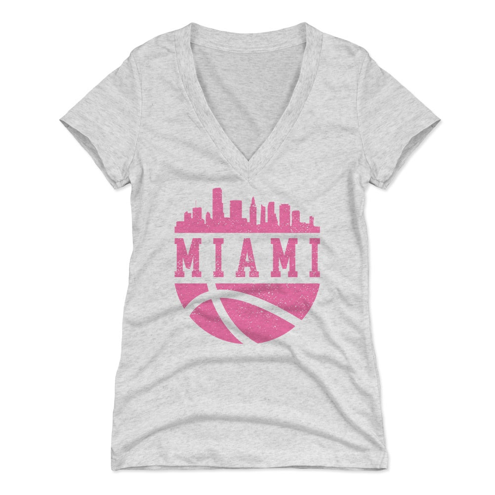 Miami Women's V-Neck T-Shirt | 500 LEVEL