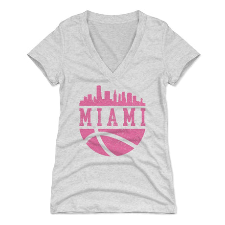 Miami Women's V-Neck T-Shirt | 500 LEVEL
