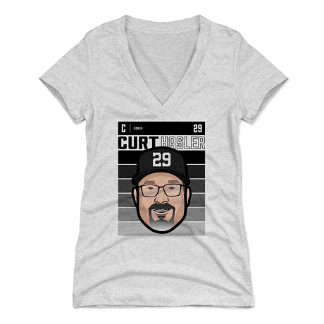 Curt Hasler Women's V-Neck T-Shirt | 500 LEVEL