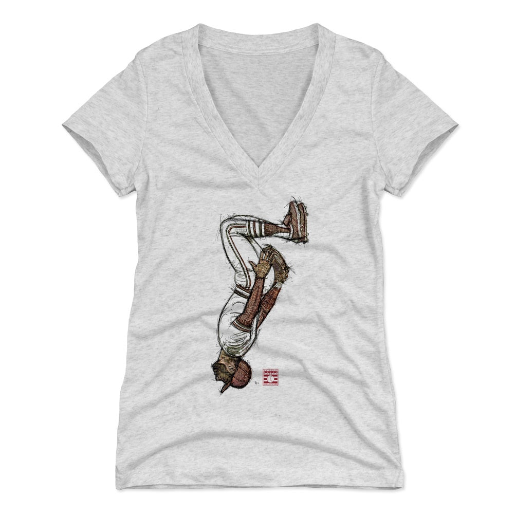 Ozzie Smith Women&#39;s V-Neck T-Shirt | 500 LEVEL