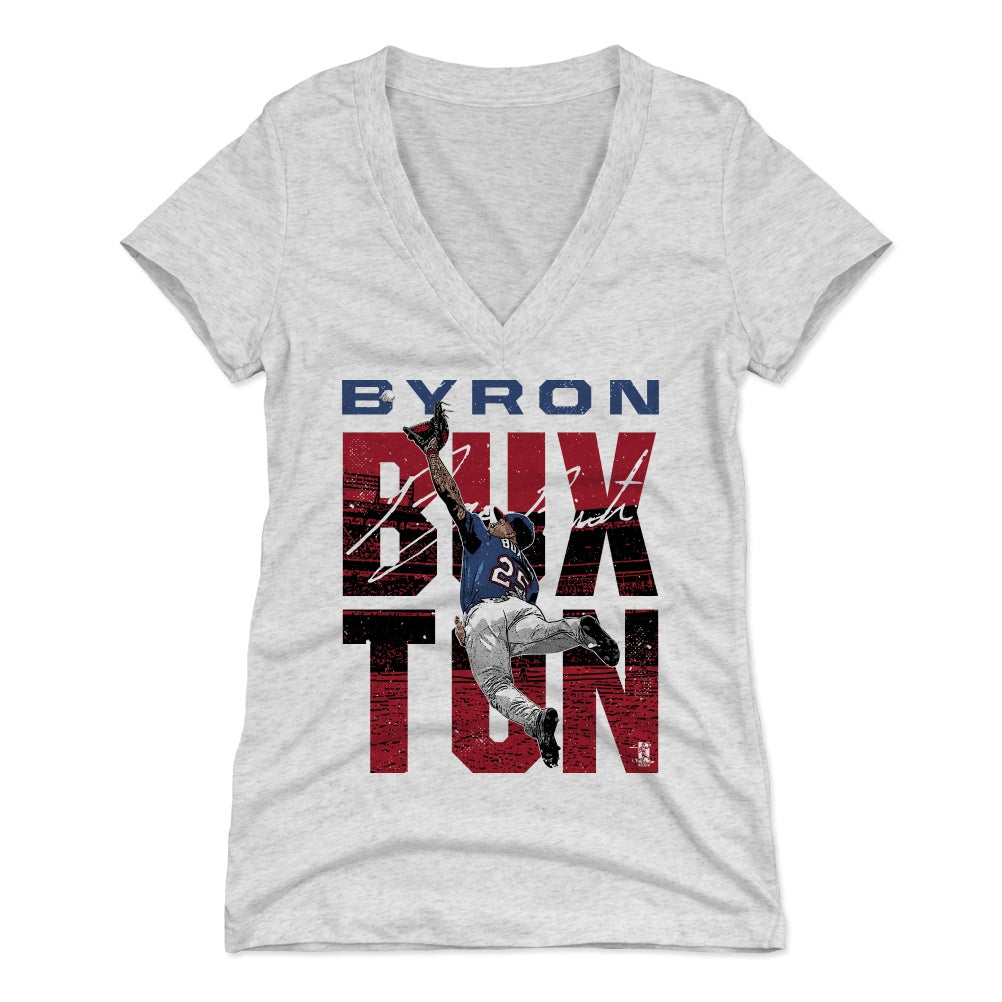 Byron Buxton Women's V-Neck T-Shirt | 500 LEVEL