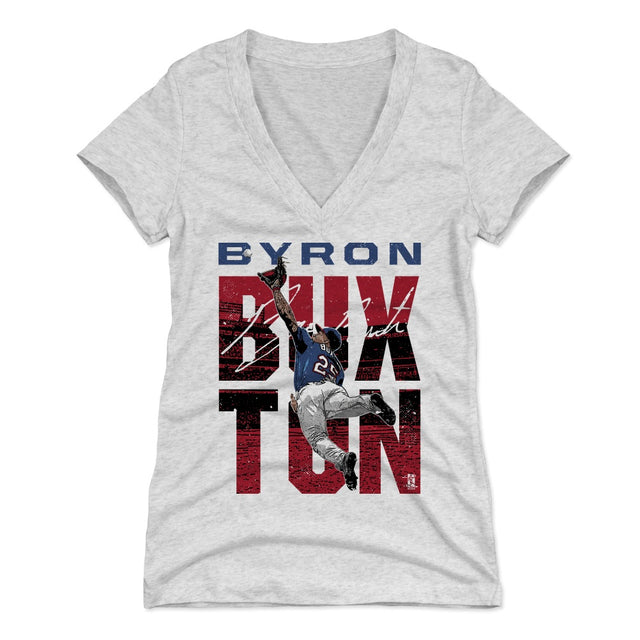 Byron Buxton Women's V-Neck T-Shirt | 500 LEVEL