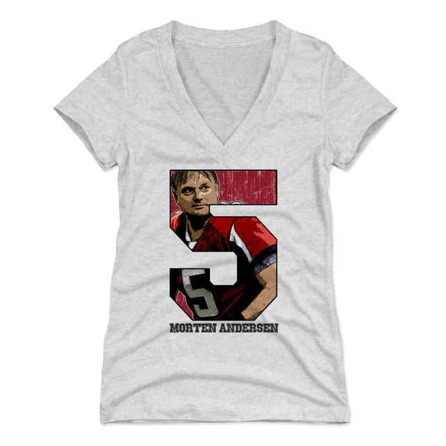 Morten Andersen Women's V-Neck T-Shirt | 500 LEVEL