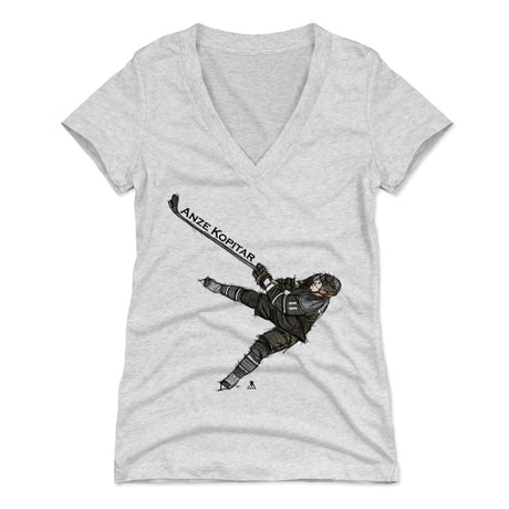 Anze Kopitar Women's V-Neck T-Shirt | 500 LEVEL