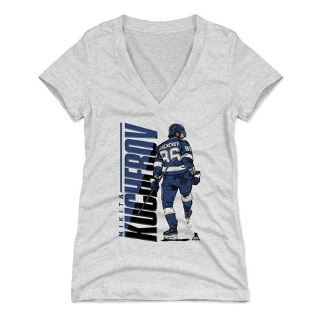 Nikita Kucherov Women's V-Neck T-Shirt | 500 LEVEL