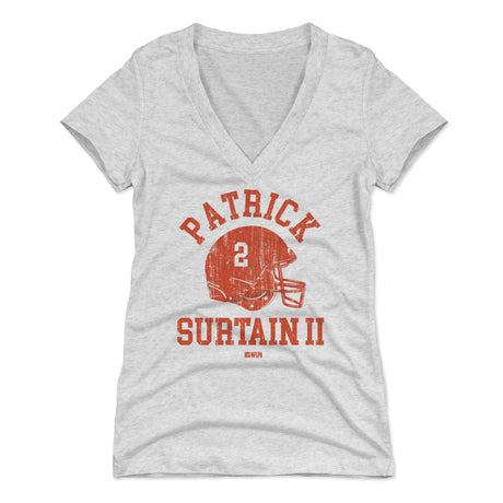 Patrick Surtain II Women's V-Neck T-Shirt | 500 LEVEL