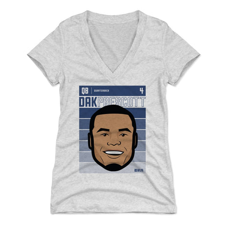 Dak Prescott Women's V-Neck T-Shirt | 500 LEVEL