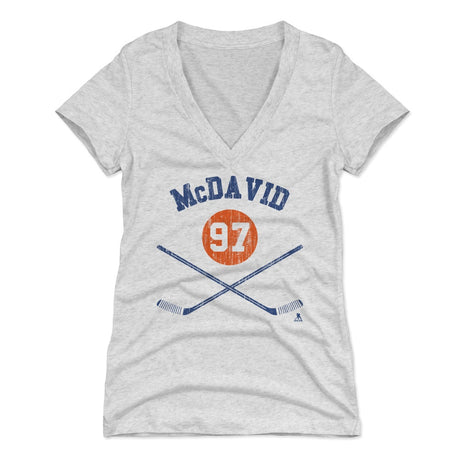 Connor McDavid Women's V-Neck T-Shirt | 500 LEVEL