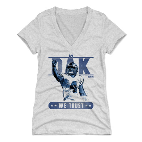 Dak Prescott Women's V-Neck T-Shirt | 500 LEVEL