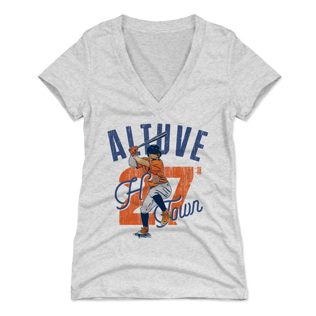 Jose Altuve Women's V-Neck T-Shirt | 500 LEVEL