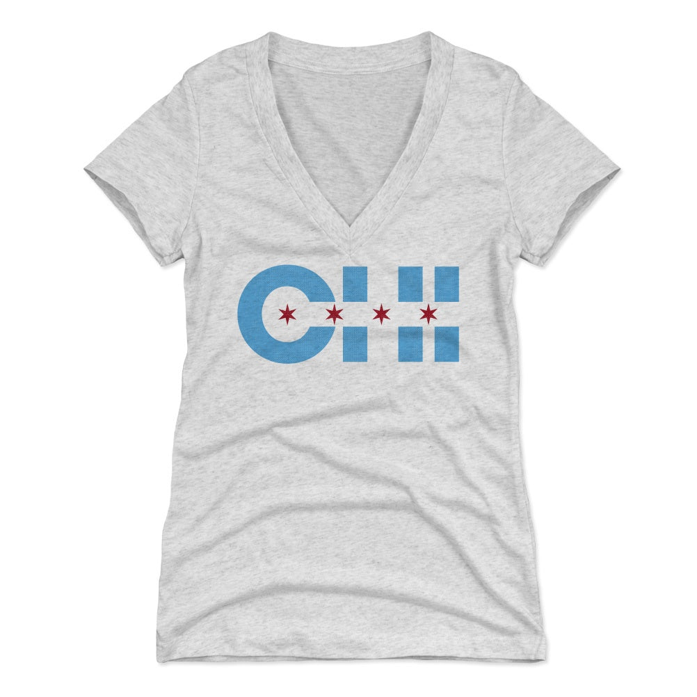 Chicago Women's V-Neck T-Shirt | 500 LEVEL