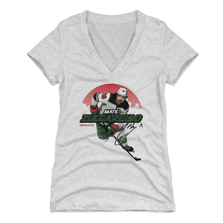Mats Zuccarello Women's V-Neck T-Shirt | 500 LEVEL