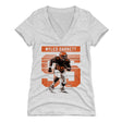 Myles Garrett Women's V-Neck T-Shirt | 500 LEVEL