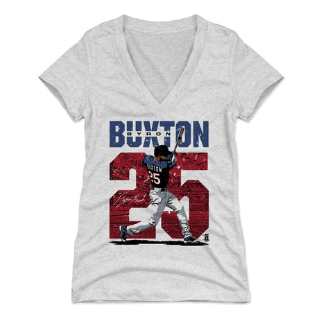 Byron Buxton Women's V-Neck T-Shirt | 500 LEVEL
