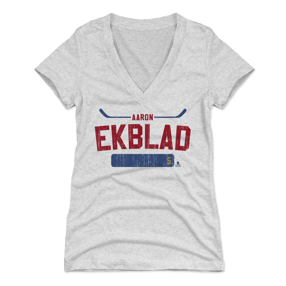 Aaron Ekblad Women&#39;s V-Neck T-Shirt | 500 LEVEL