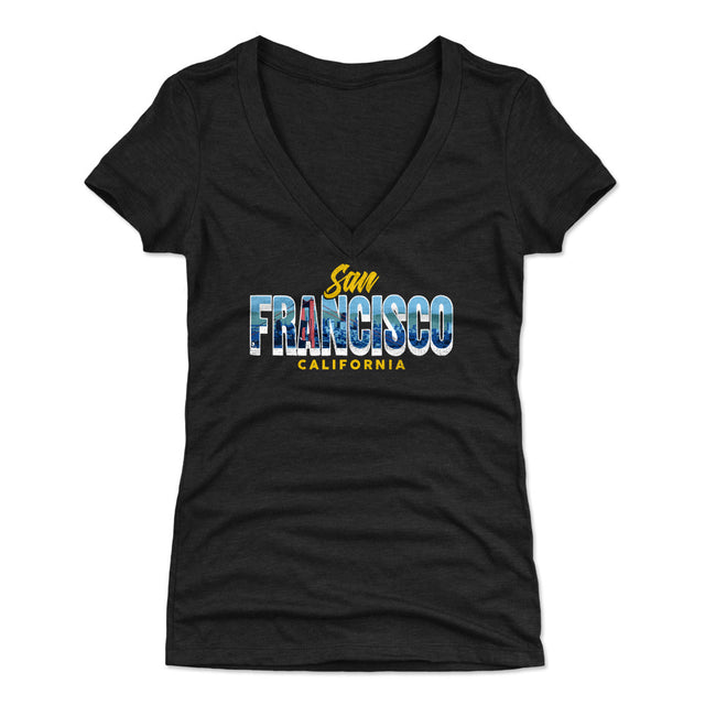San Francisco Women's V-Neck T-Shirt | 500 LEVEL