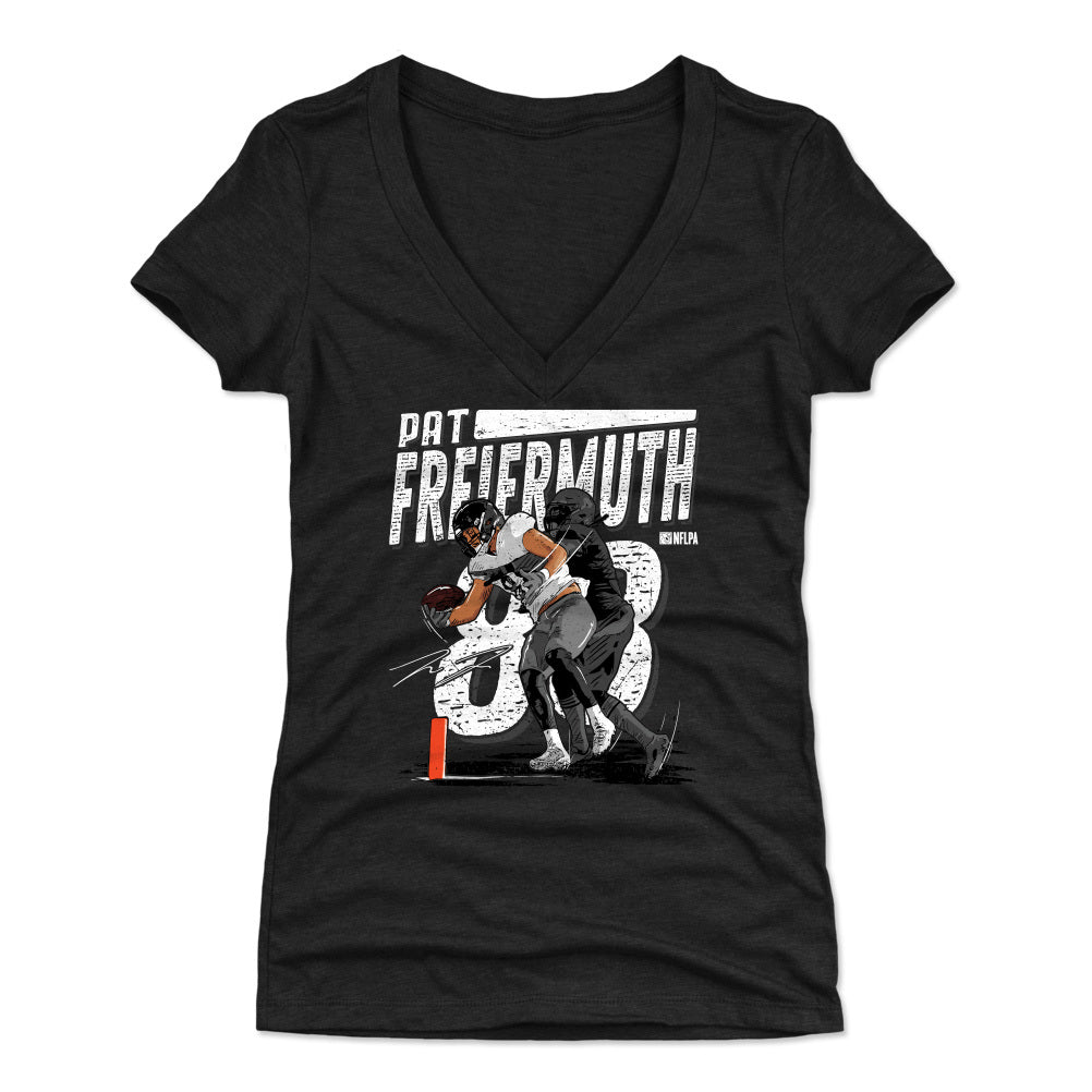 Pat Freiermuth Women's V-Neck T-Shirt | 500 LEVEL