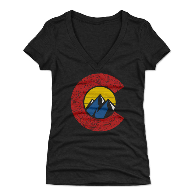 Colorado Women's V-Neck T-Shirt | 500 LEVEL