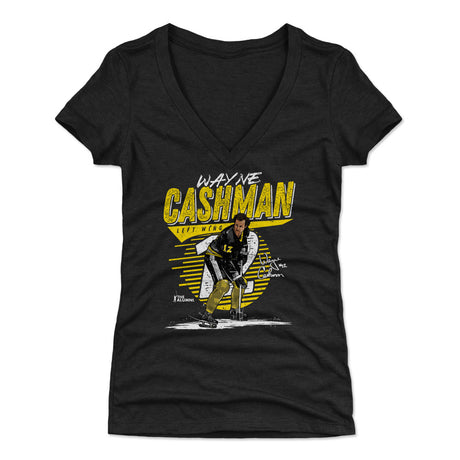 Wayne Cashman Women's V-Neck T-Shirt | 500 LEVEL