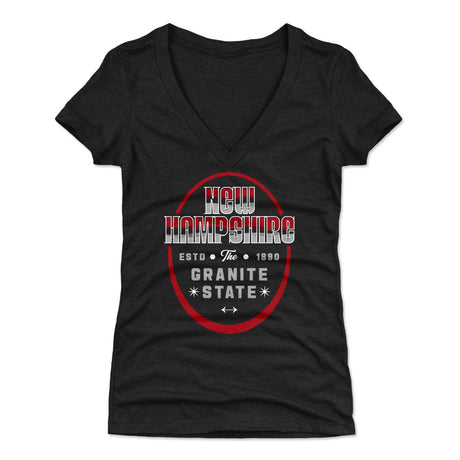 New Hampshire Women's V-Neck T-Shirt | 500 LEVEL