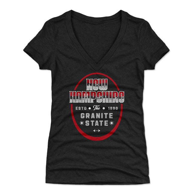 New Hampshire Women's V-Neck T-Shirt | 500 LEVEL