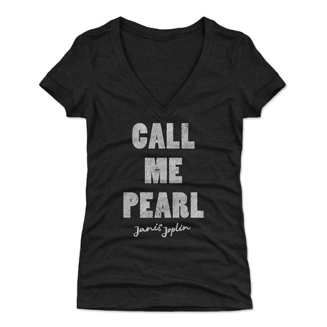 Janis Joplin Women's V-Neck T-Shirt | 500 LEVEL
