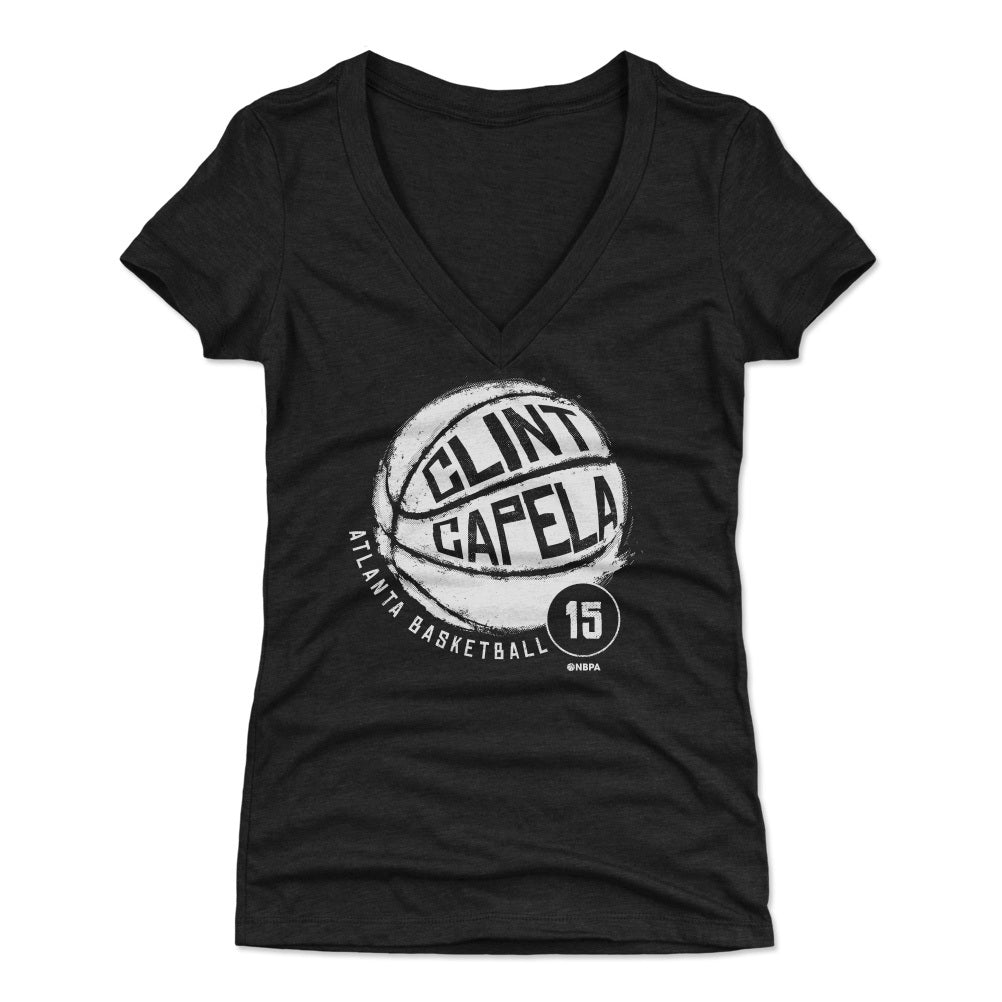 Clint Capela Women&#39;s V-Neck T-Shirt | 500 LEVEL