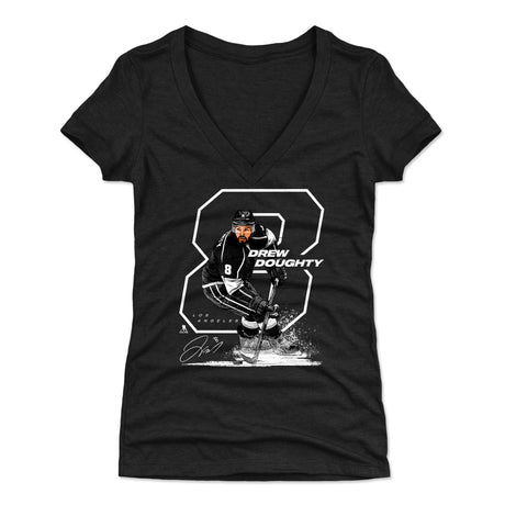 Drew Doughty Women's V-Neck T-Shirt | 500 LEVEL