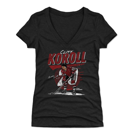 Cliff Koroll Women's V-Neck T-Shirt | 500 LEVEL