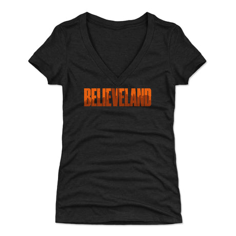 Cleveland Women's V-Neck T-Shirt | 500 LEVEL
