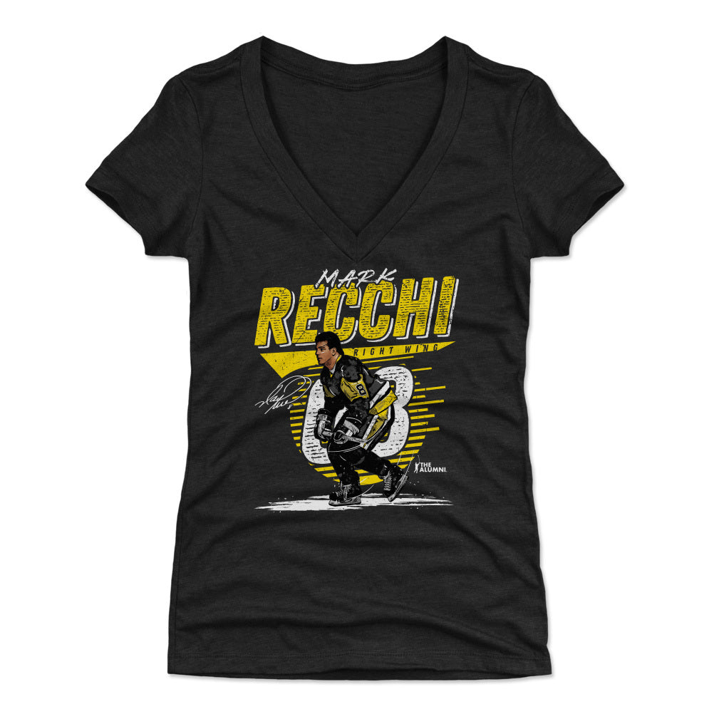 Mark Recchi Women&#39;s V-Neck T-Shirt | 500 LEVEL