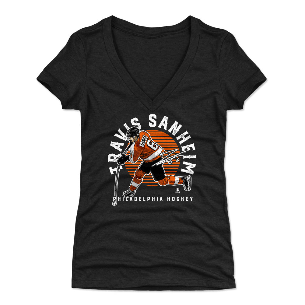 Travis Sanheim Women's V-Neck T-Shirt | 500 LEVEL