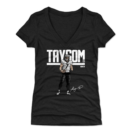 Taysom Hill Women's V-Neck T-Shirt | 500 LEVEL