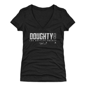 Drew Doughty Women's V-Neck T-Shirt | 500 LEVEL