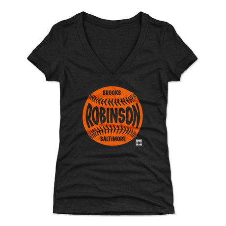 Brooks Robinson Women's V-Neck T-Shirt | 500 LEVEL