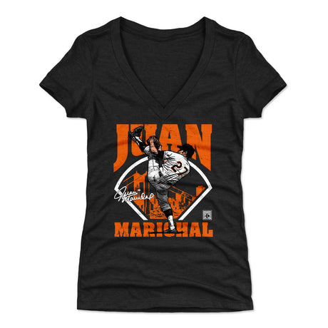 Juan Marichal Women's V-Neck T-Shirt | 500 LEVEL