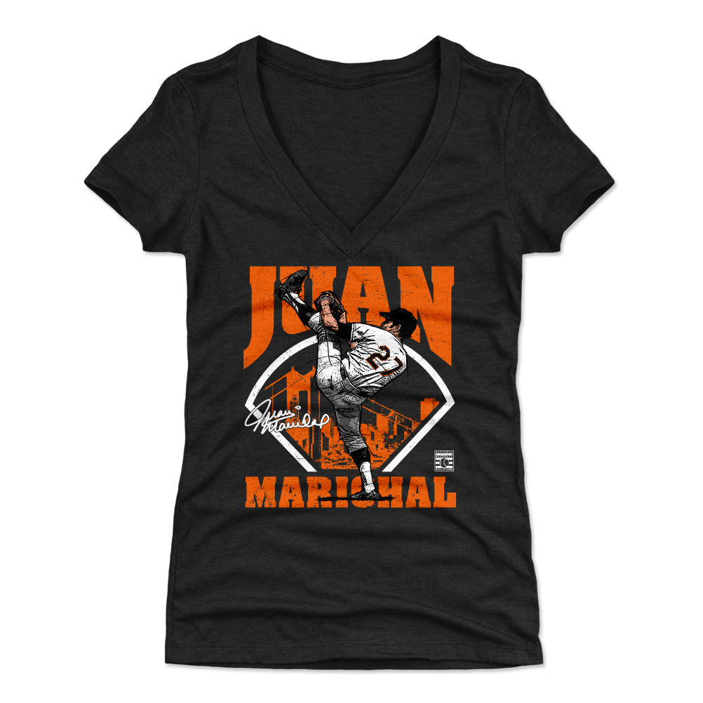 Juan Marichal Women&#39;s V-Neck T-Shirt | 500 LEVEL